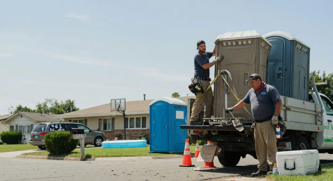 Porta Potty Rental in Wever, IA near me