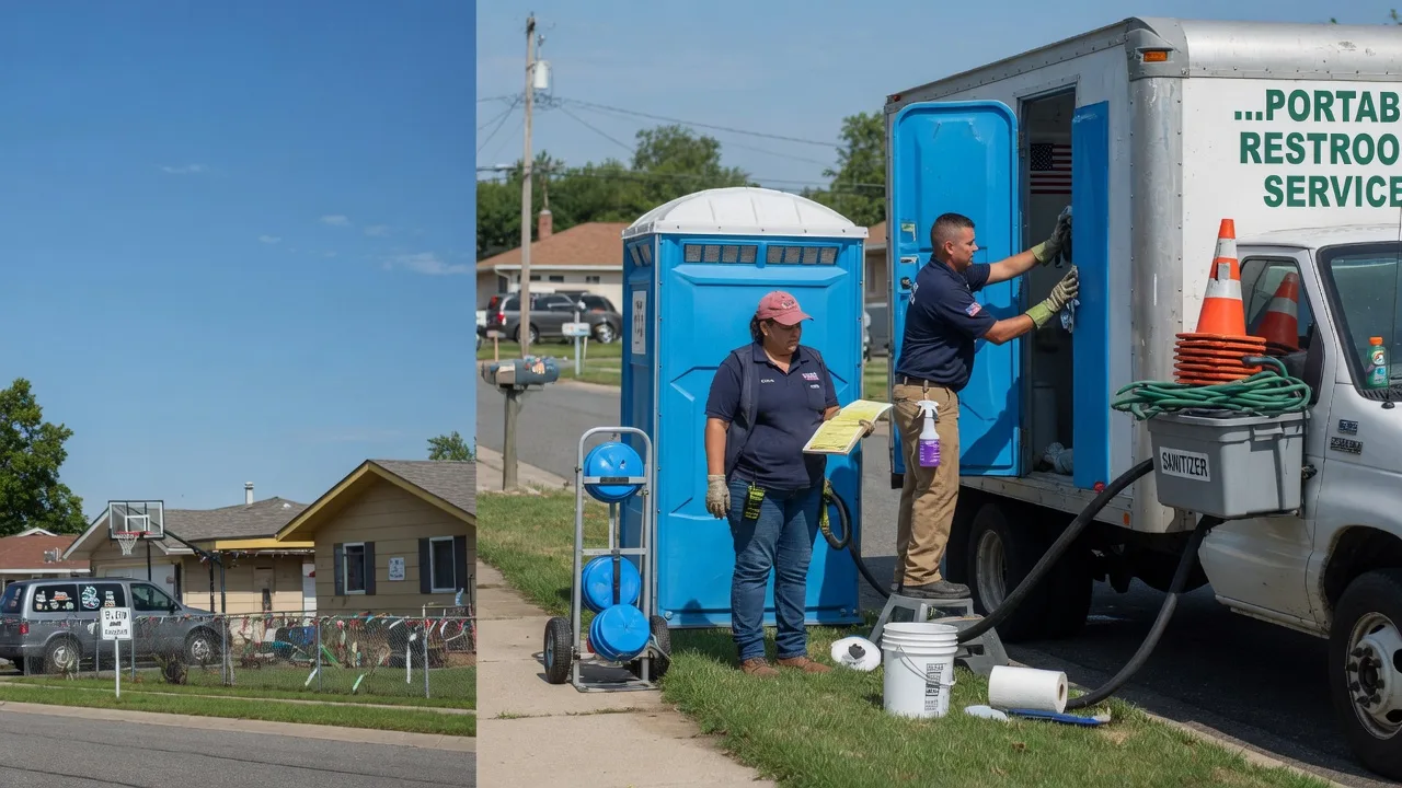 Portable Toilet Rental in Wever, IA near me